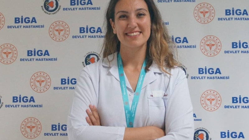 Biga Devlet Hastanesi Dahiliye Uzmanı Dr. Gökçe Eğlenoğlu