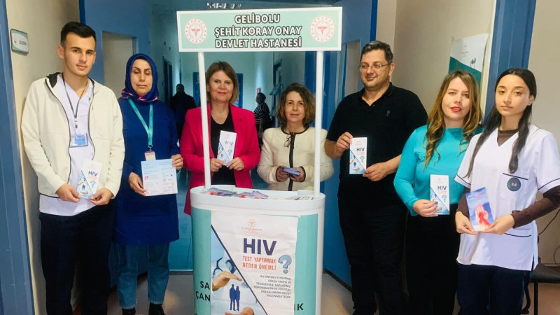 Gelibolu Devlet Hastanesi'nde HİV Bilgelendirmesi
