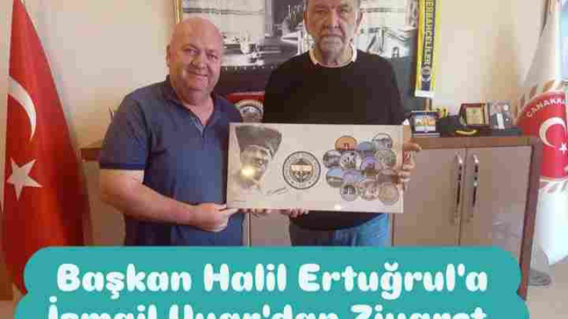 Başkan Halil Ertuğrul'a Ziyaret