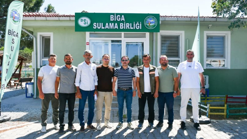Biga Sulama Birliği'ne Ziyaret