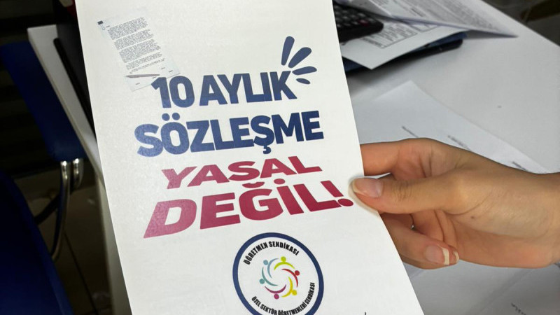 Çanakkale Özel Öğretmenler Sendikasından Etkinlik