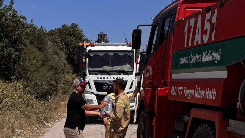 Yenimahalle'de ki Yangına Örgütlü Müdahale 