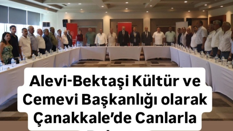 Alevi Kültür Dernekleri Çanakkale'de 