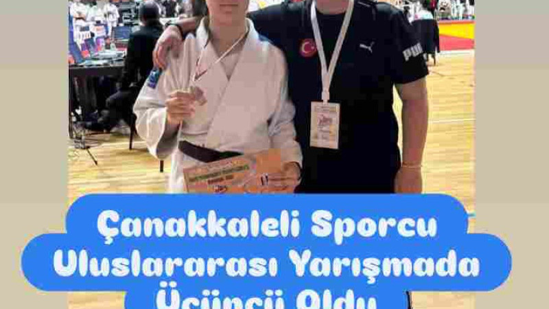 Çanakkaleli Sporcunun Başarısı
