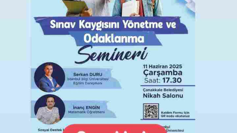 Çanakkale Belediyesi’nden Sınav Adaylarına Destek