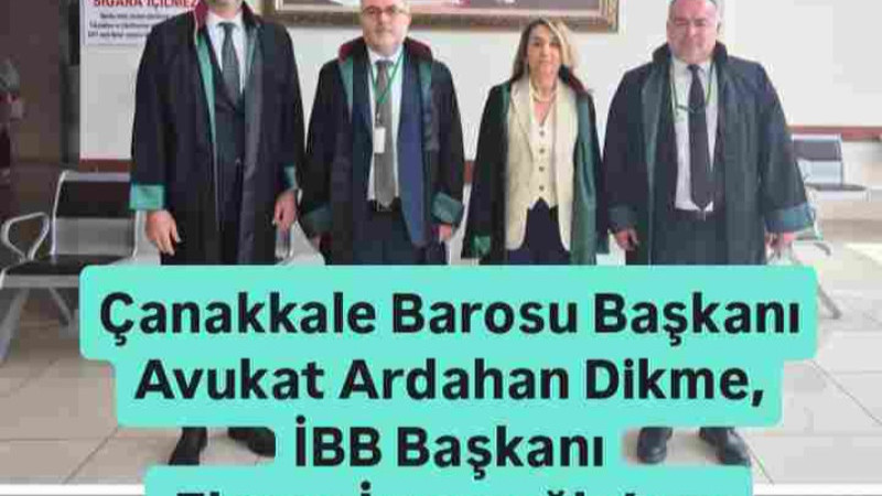Çanakkale Barosu Başkanı Avukat Dikme Silivri'de