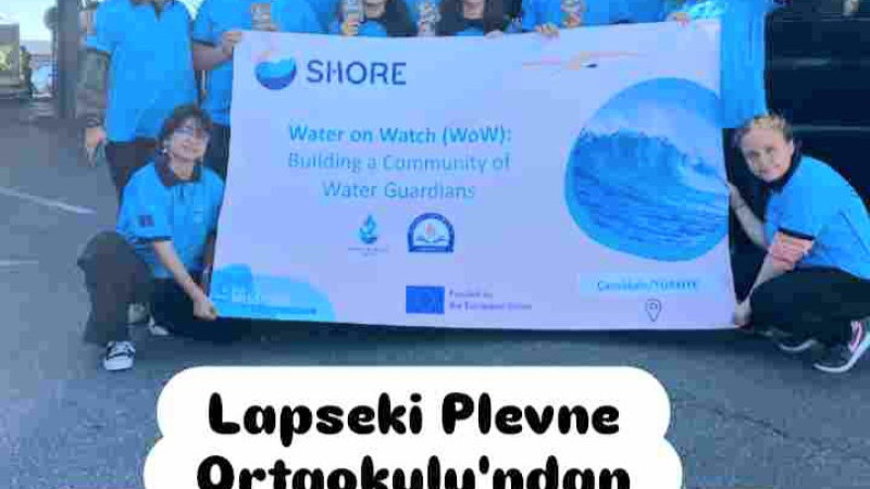 Lapseki Plevne Okulu Avrupa Yolunda