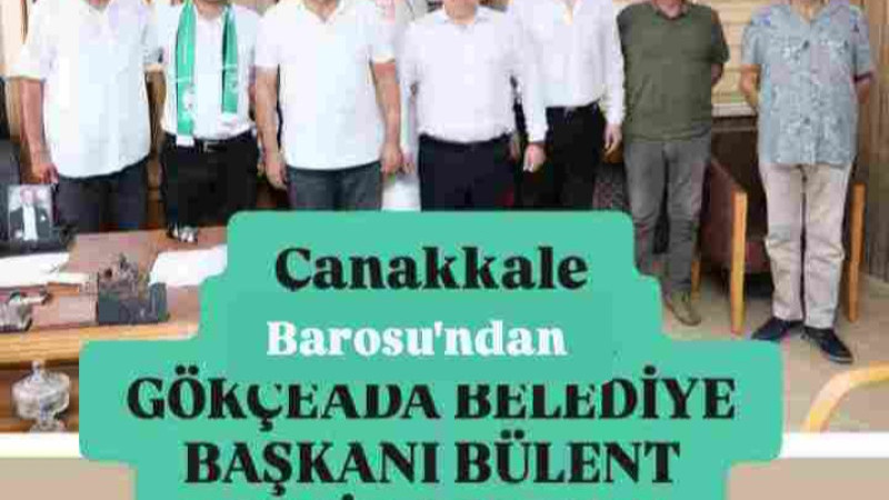 Çanakkale Barosu Gökçeada'da 