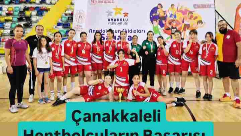Çanakkaleli Hentbolcuların Başarısı 
