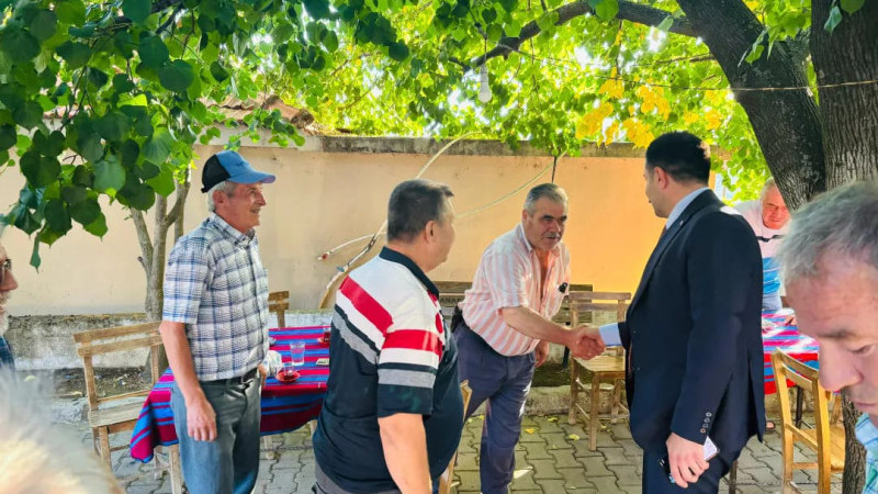 Ayvacık Adatepe Köy muhtarına Ziyaret