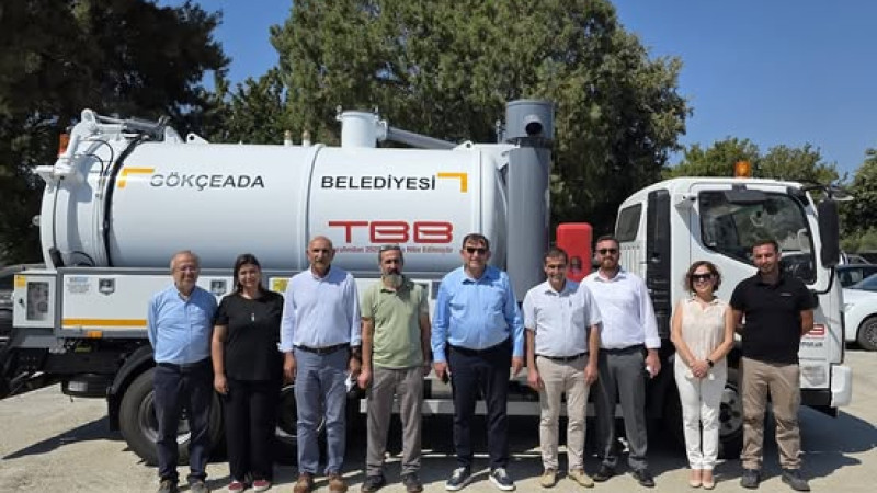 Gökçeada Belediyesi'ne Yeni Araç