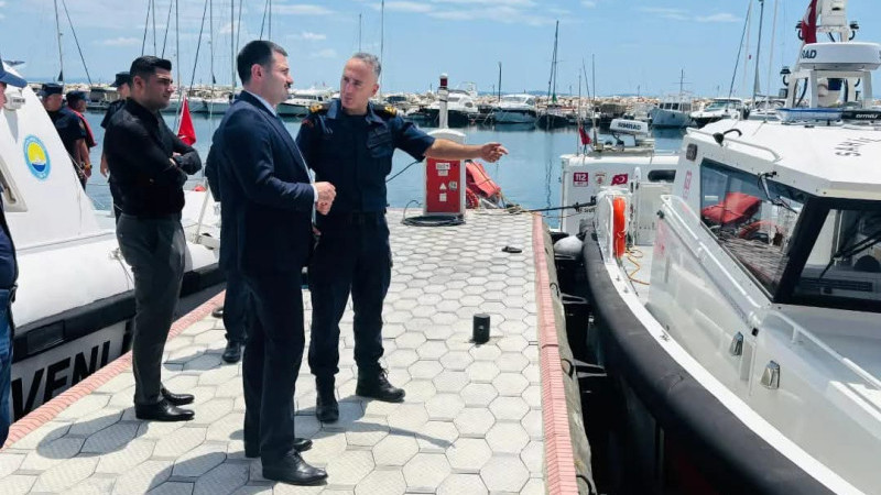 Ayvacık Sahil Güvenlik Komutanlığı'nı Ziyaret 