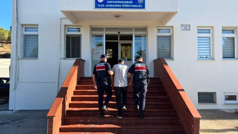 Çan Yangını Biçerdöver Kaynaklı 