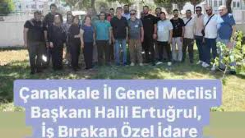 Başkan Ertuğrul'dan, Eylemci İşçilere Destek İşçi Sınıfının yanında