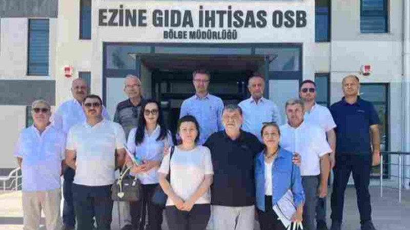 İl Genel Meclisi Komisyonu Ezine OSB'yi Ziyaret Etti 