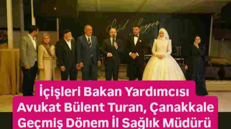 Bakan Turan Uşak'ta Düğünde