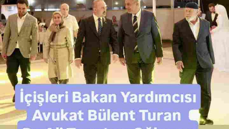 Bakan Turan Uşak'ta Düğünde