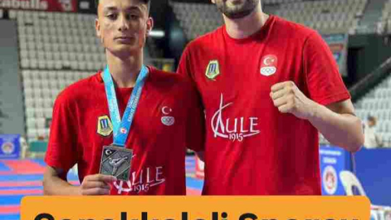 Çanakkaleli Sporcu Türkiye İkincisi Oldu 
