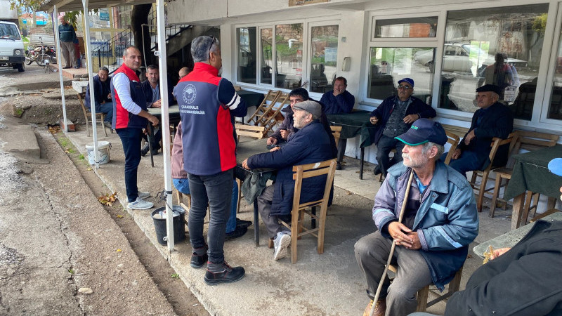 Çanakkale'de Yağışlar Sonucu Oluşabilecek Hasarlara Karşı Tespit Çalışmaları