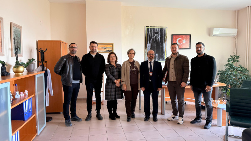 Genel Sağlık İş Sendikası Çomü Yöneticilerini Ziyaret Etti