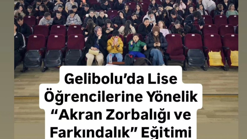 Gelibolu’da Lise Öğrencilerine Yönelik 