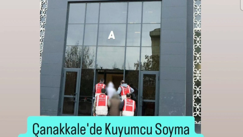 Kuyumcuyu Soyma Girişimine Gözaltı