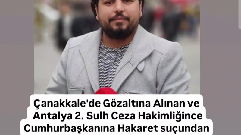 Arif Kocabıyık Cumhurbaşkanına Hakaretten Tutuklandı