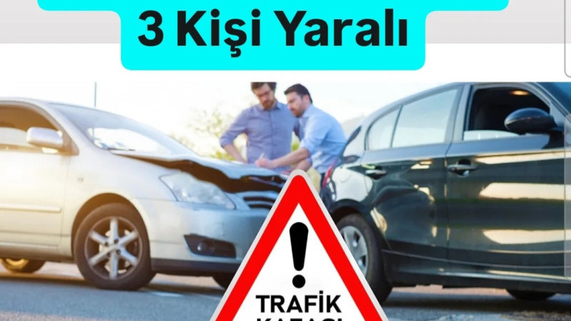 Bayramiç'te Trafik Kazası 3 Yaralı
