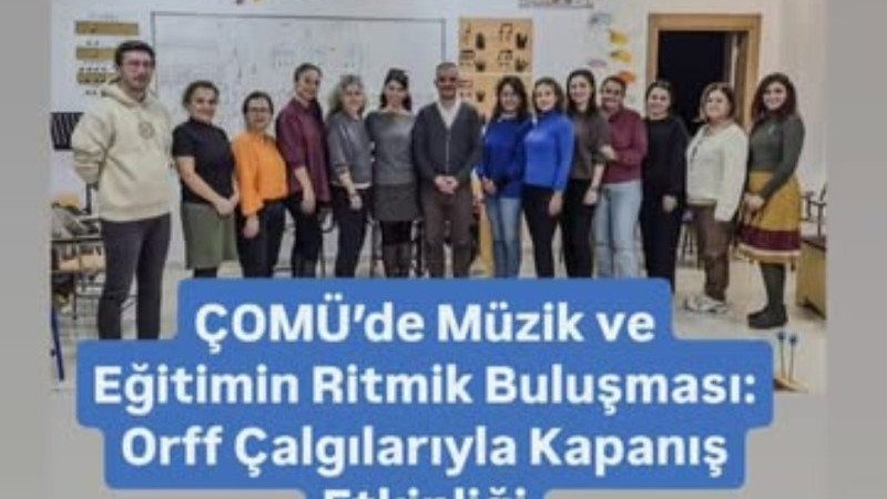 ÇOMÜ’de Müzik ve Eğitimin Ritmik Buluşması