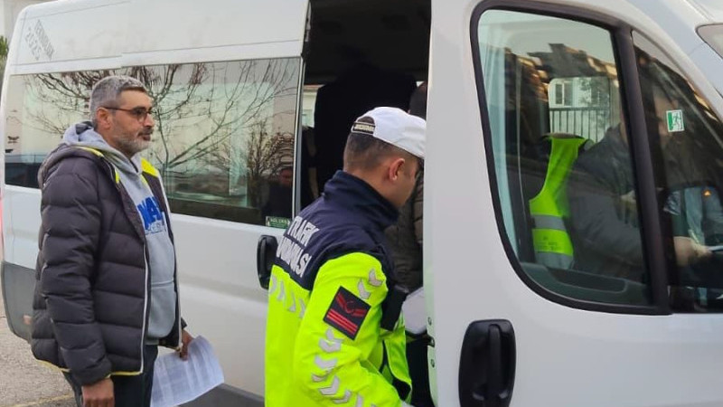 Çanakkale'de öğrenci servislerine yönelik eşgüdümlü denetim