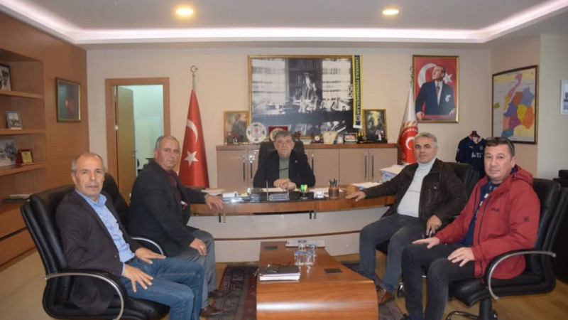 İl Genel Meclisine Gelibolu Süleymaniye Köyü Muhtarından Ziyaret