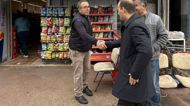 Eceabat'ta Esnaf Ziyareti