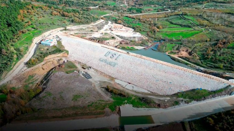 Çanakkale Karaköy Barajı'nın tamamlandı