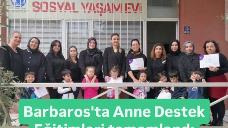 Anne Destek Eğitimleri tamamlandı