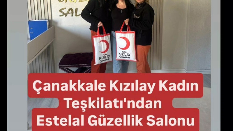 Çanakkale Kızılay Kadın Gönüllerinden Ziyaret