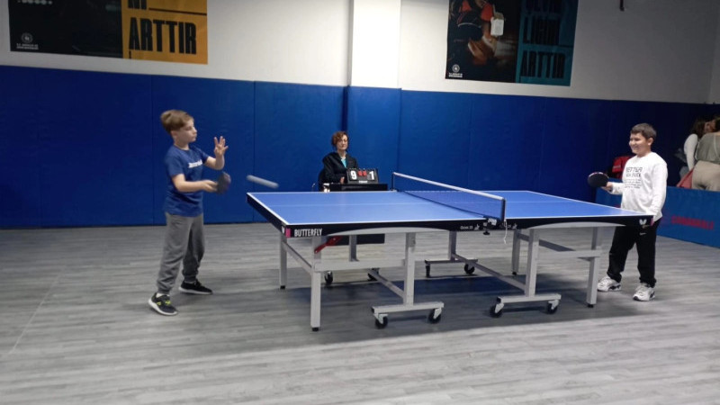 Çanakkale'de Masa Tenisi Müsabakaları Tamamlandı