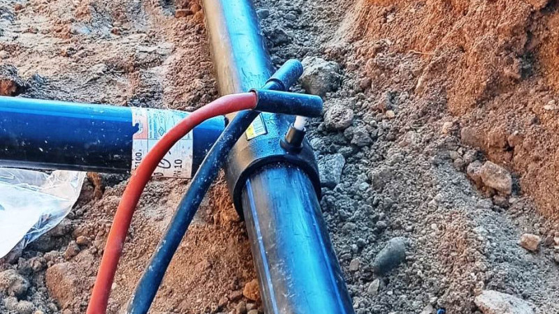 Ayvacık'ın Akçin Köyü'nün içme suyu isale hattı tamamlandı