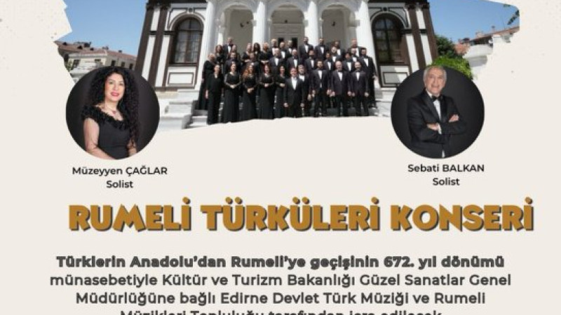 Çanakkale'de Rumeli Türküleri Konseri
