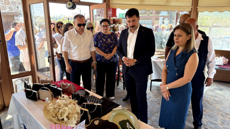 Gülpınar ve Babadere Köylerinde  Sergi açıldı