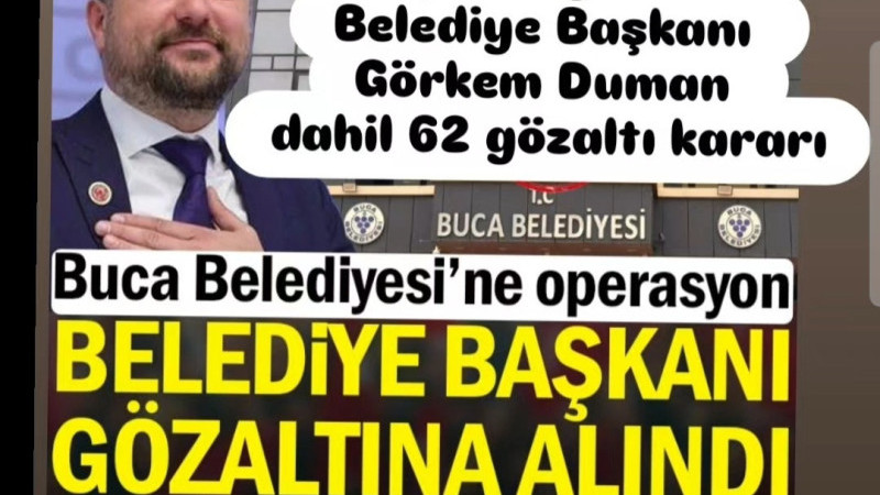 Buca Belediyesi'ne operasyon 