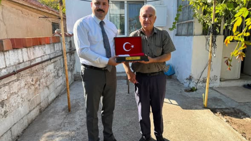 Ayvacık Kaymakamı Mustafa Karali’den Kıbrıs Gazilerine Ziyaret
