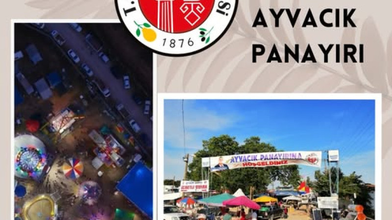 Geleneksel Ayvacık Panayırı Kapılarını Açıyor