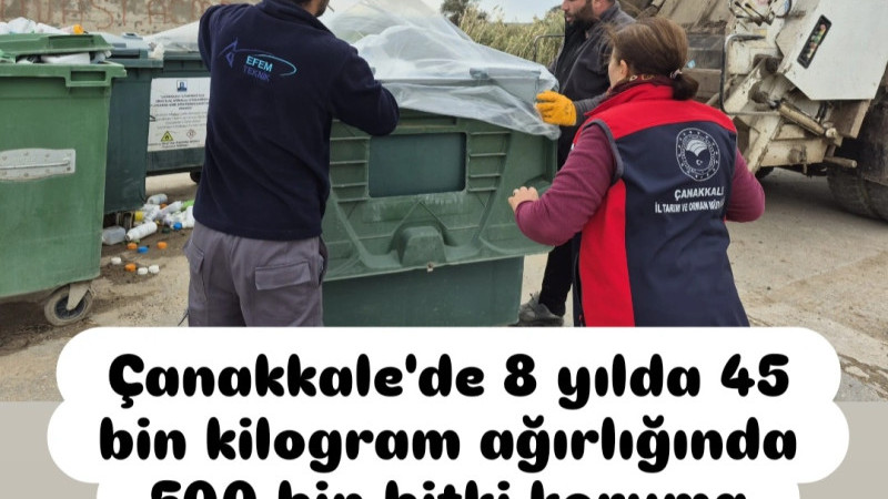 Çanakkalede 45 Bin Kg Atık İmha Edildi