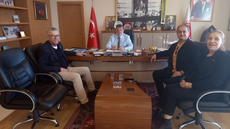 Parion Antik Kenti Köyü Muhtarından İl Genel Meclisi Başkanına Ziyaret