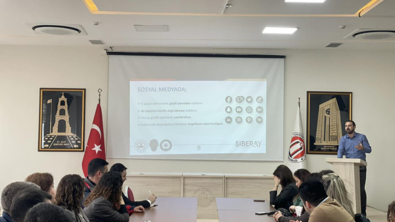 Eceabat'ta SİBERAY Farkındalık Programı