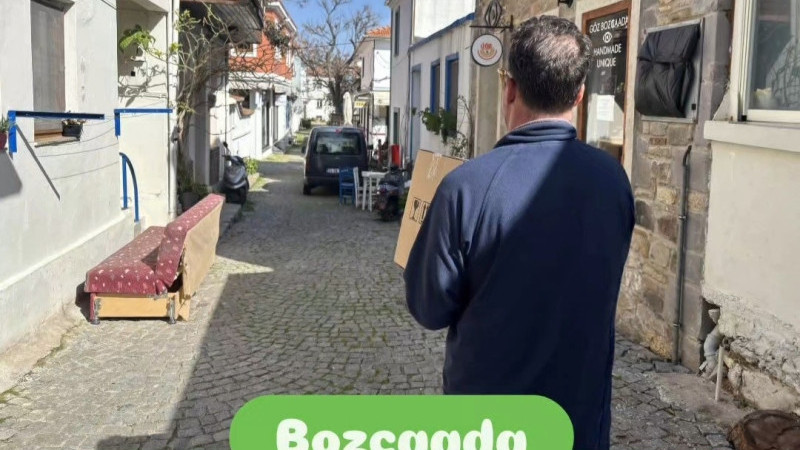 Bozcaada'da Ramazan Kolisi Desteği