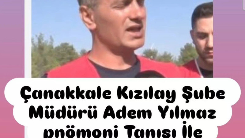 Adem Yılmaz Pnömoni Tanısı İle Hastanede