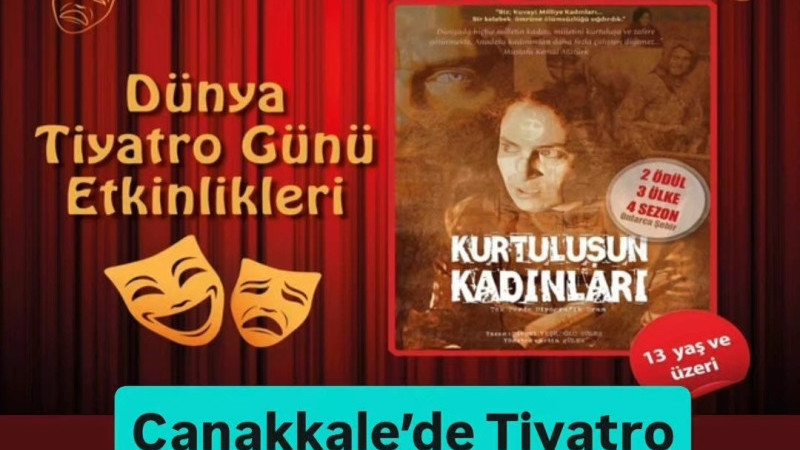 Çanakkale’de Tiyatro Perdesi Açılıyor