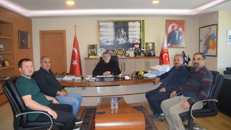 PSAD'den Halil Ertuğrul'a Ziyaret