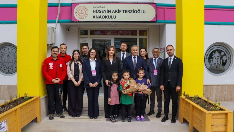 ÇANAKKALE HÜSEYİN AKİF TERZİOĞLU ANAOKULU TSE ISO BELGELERİ ALMAYA HAK KAZANDI